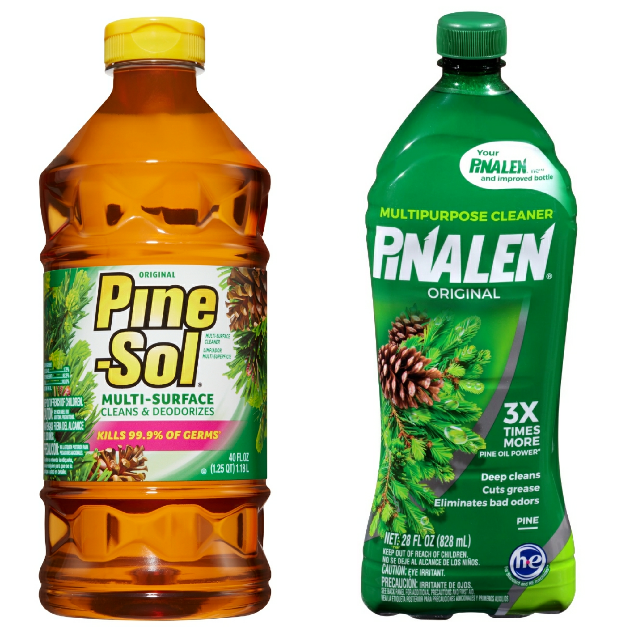 Pine-Sol in the Wash.